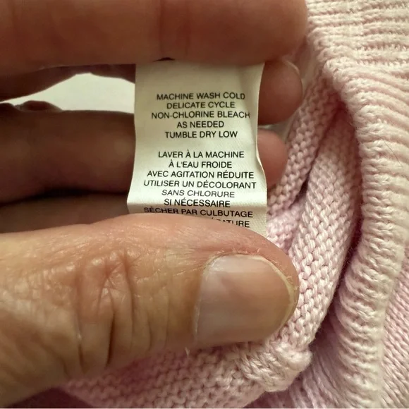 NWT Hartstrings vintage argyle Pink and White Baby Set - Picture 8 of 10